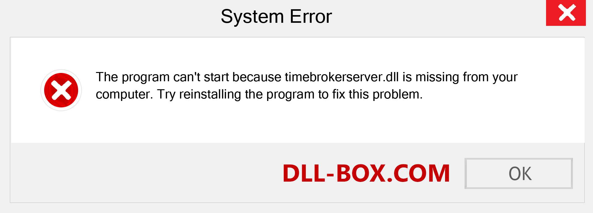  timebrokerserver.dll file is missing?. Download for Windows 7, 8, 10 - Fix  timebrokerserver dll Missing Error on Windows, photos, images