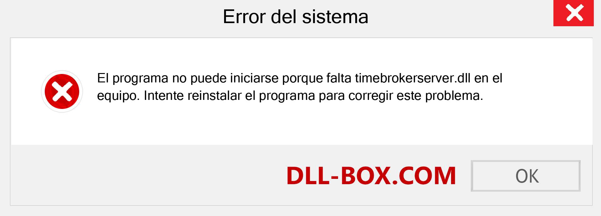 ¿Falta el archivo timebrokerserver.dll ?. Descargar para Windows 7, 8, 10 - Corregir timebrokerserver dll Missing Error en Windows, fotos, imágenes